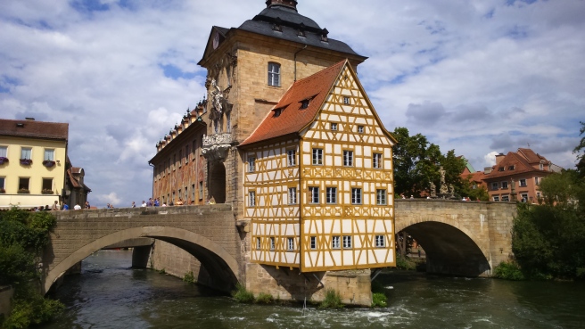 So kennen wir Touristen Bamberg: Das Alte Rathaus